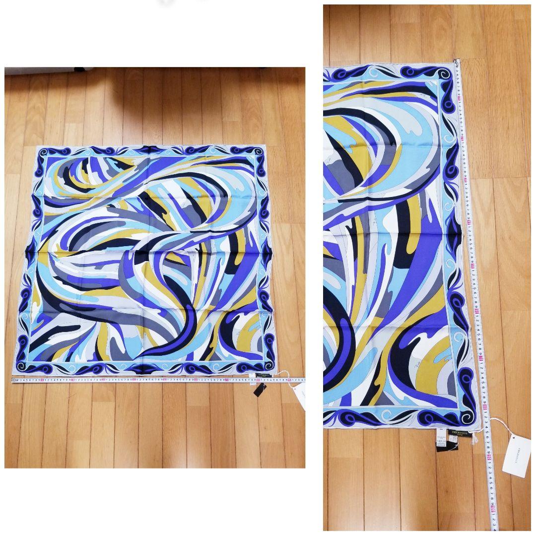 新品EMILIO PUCCI エミリオプッチ シルクストール　大判スカーフ