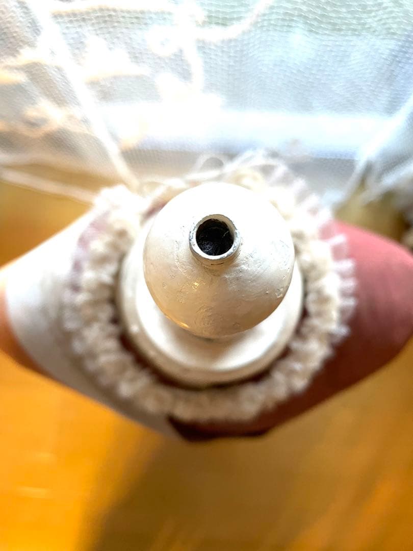 超レア　フランスアンティーク　チャイルドトルソー　ブローチ＆布花付き　たのメル便