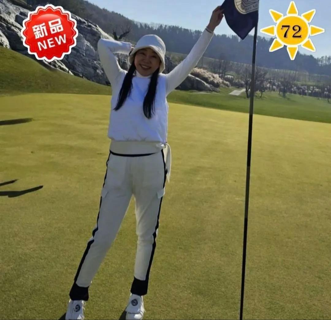 ★週末限定セール★ パディングジョガ－パンツ(羽毛)　韓国ゴルフウェア