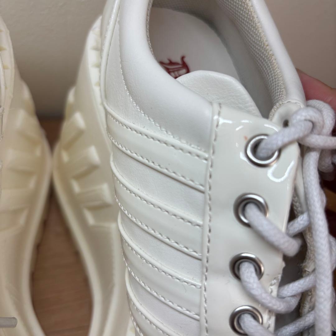 【美品】Demonia 厚底スニーカー　ホワイト　24cm