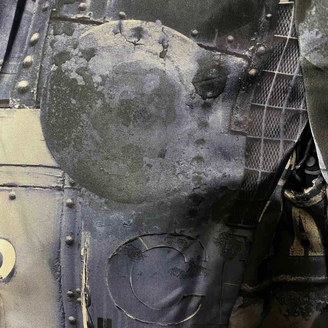 機関車プリント　チェスターコート　ポールスミスコレクション　Paul Smith