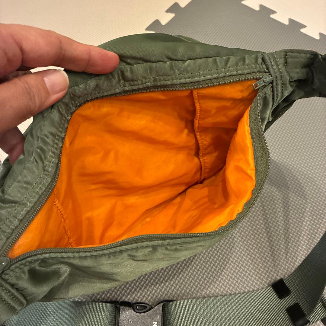 PORTER TANKER オリーブ ボディバッグ ウエストポーチ