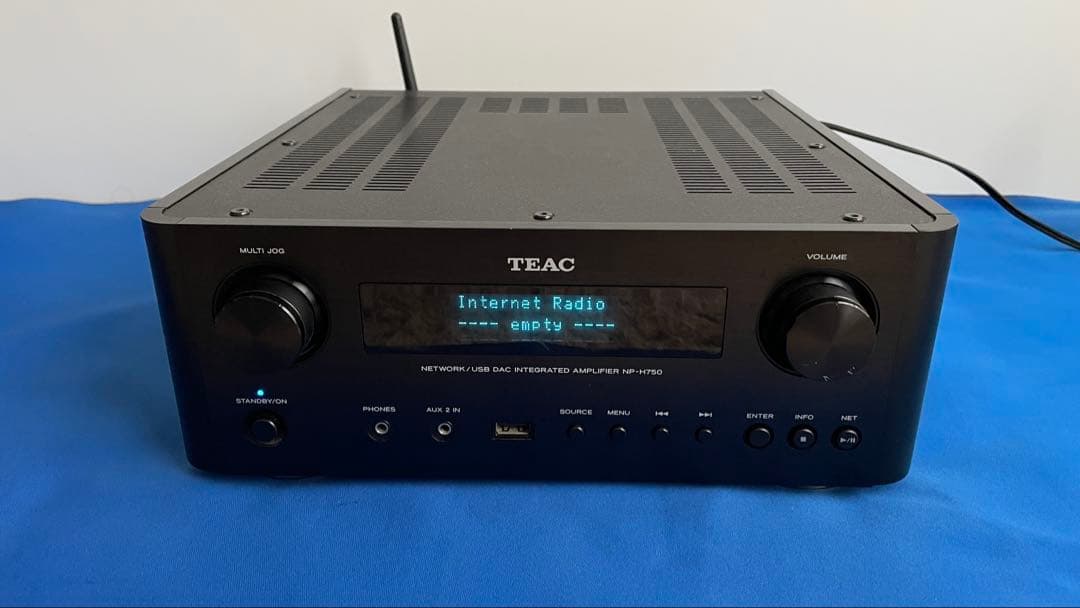 TEAC NP-H750 ネットワーク対応プリメインアンプ - メルカリ
