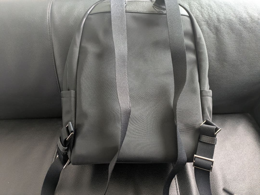 kate spade ブラックナイロンリュック