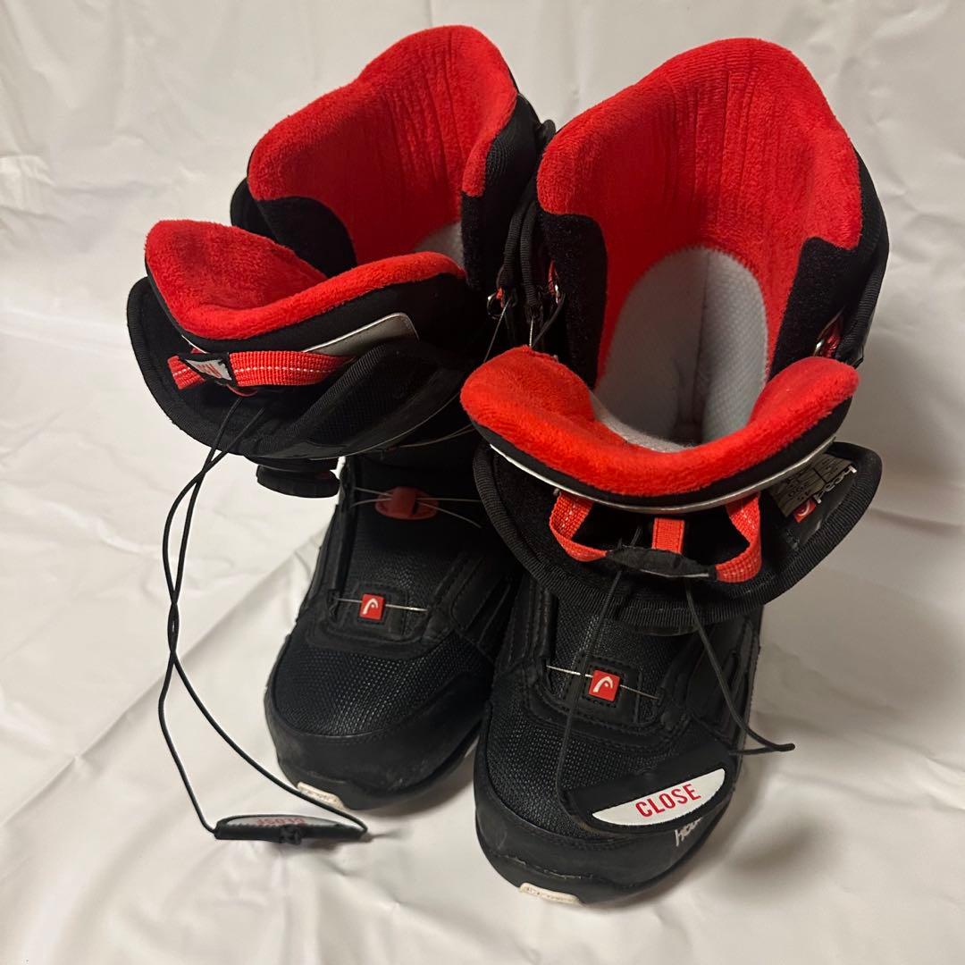 head メンズ　スノーボードブーツ 黒/赤　size 29.0cm