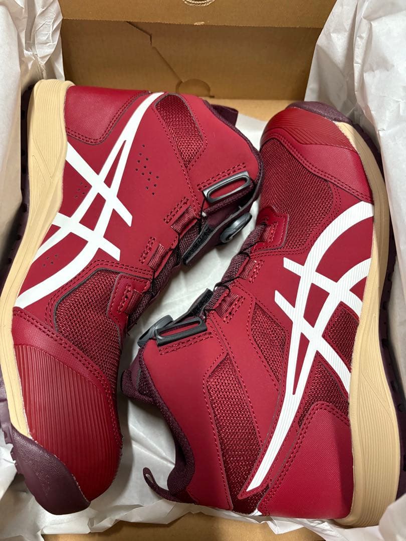 アシックス安全靴ウィンジョブ CP214 TS BOA 27.5cm