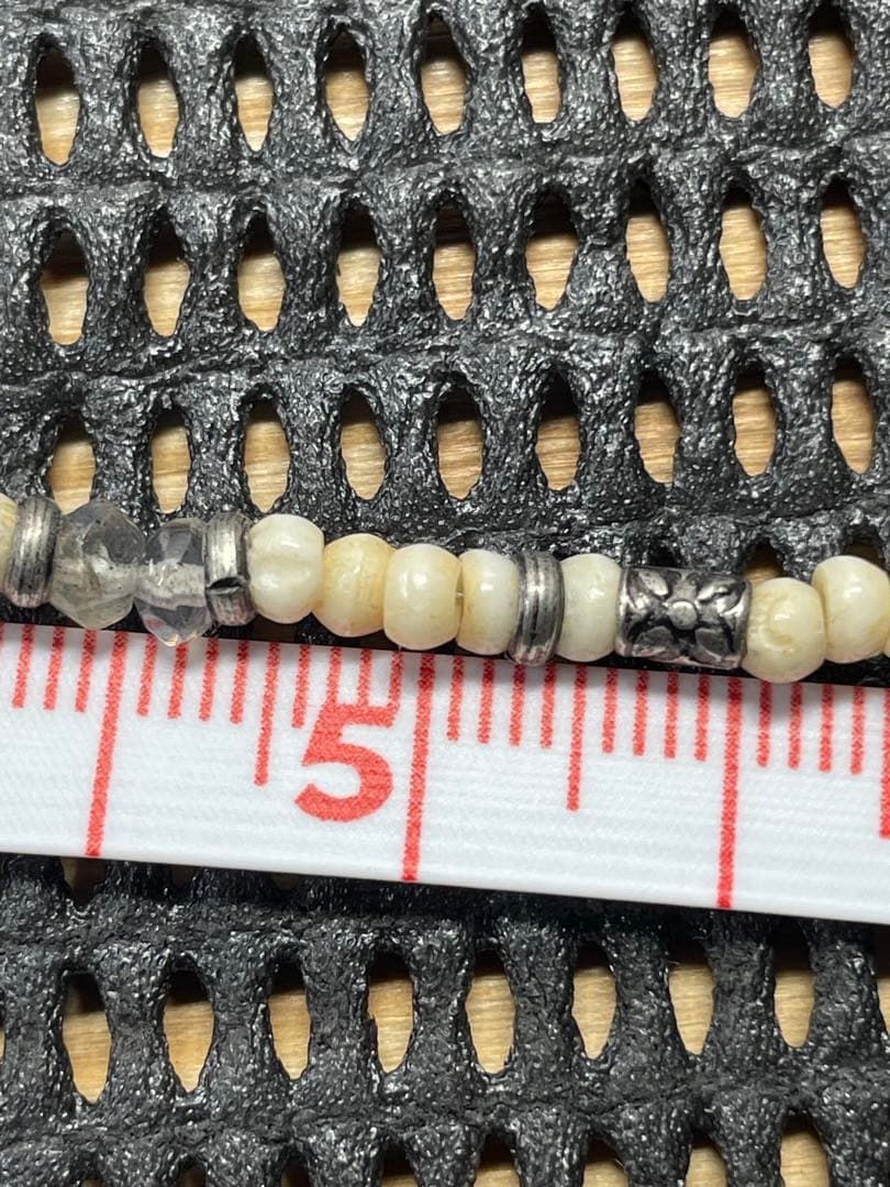 シェラック shellac 新品同様 天然石 アンクレット