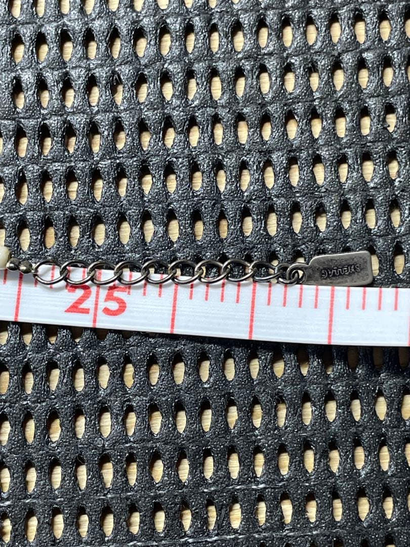 シェラック shellac 新品同様 天然石 アンクレット