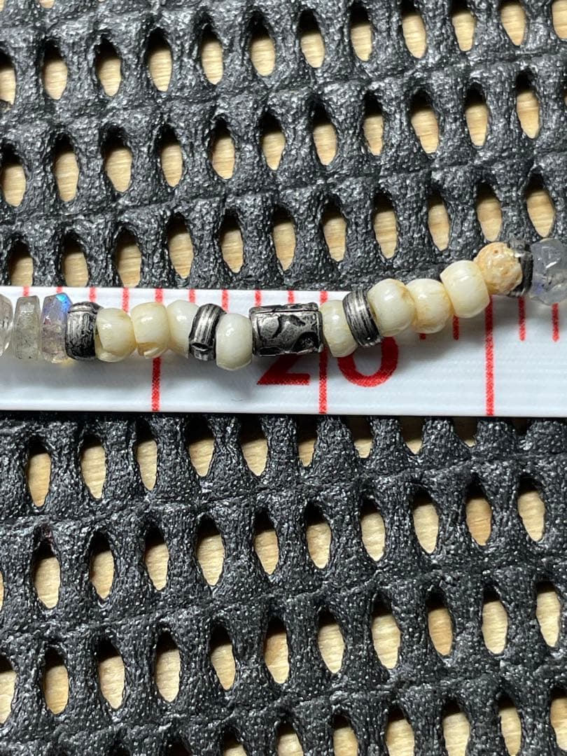 シェラック shellac 新品同様 天然石 アンクレット