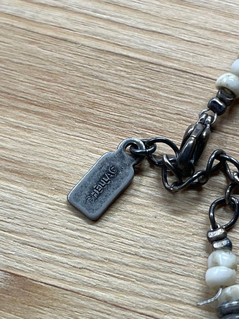 シェラック shellac 新品同様 天然石 アンクレット