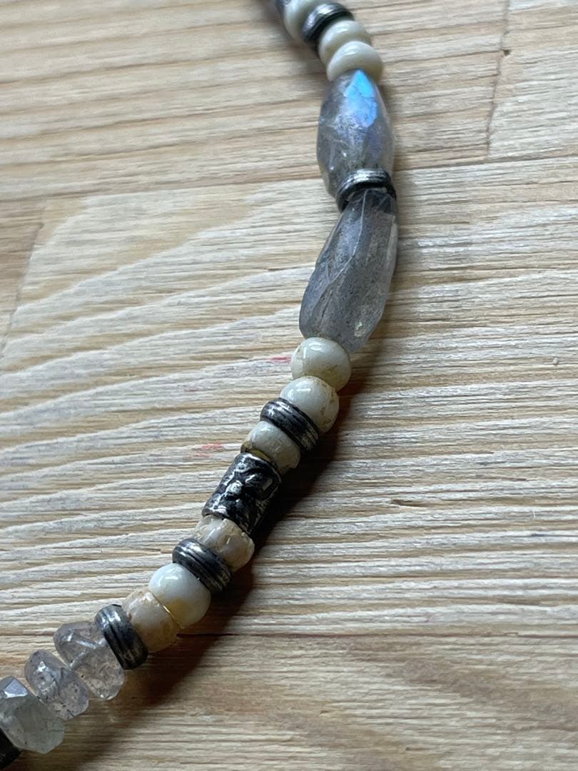 シェラック shellac 新品同様 天然石 アンクレット