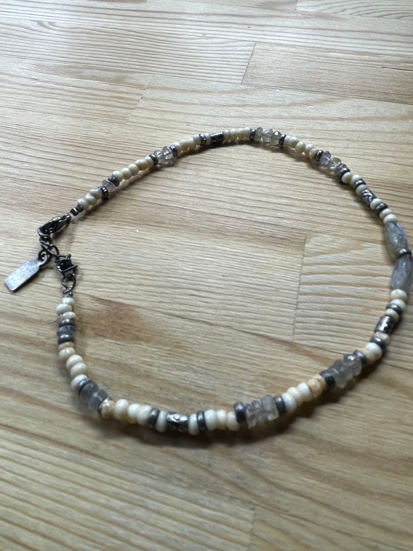 シェラック shellac 新品同様 天然石 アンクレット