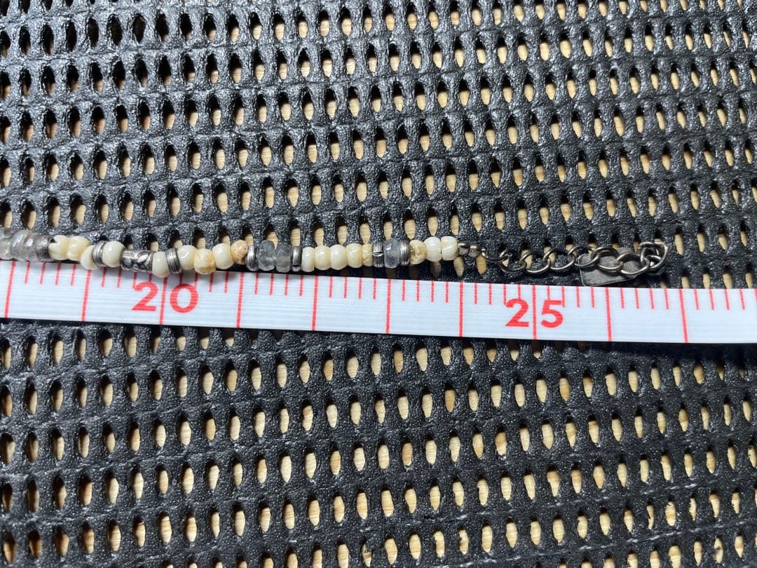 シェラック shellac 新品同様 天然石 アンクレット