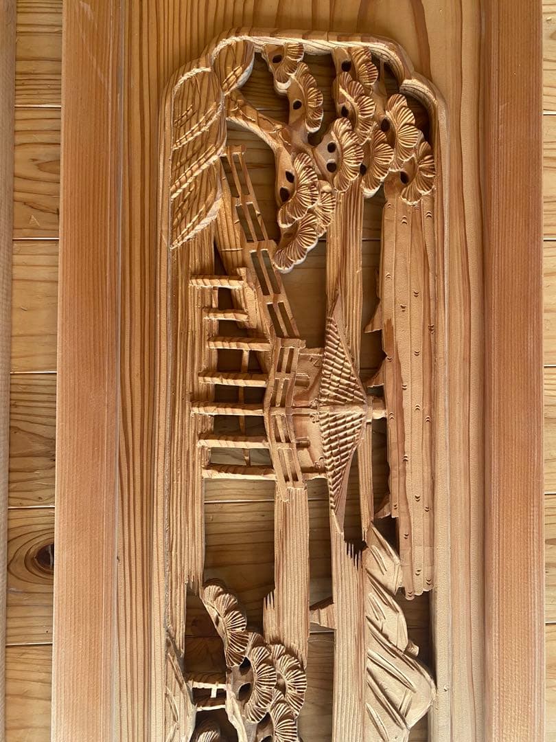 古民家　欄間　2枚セット