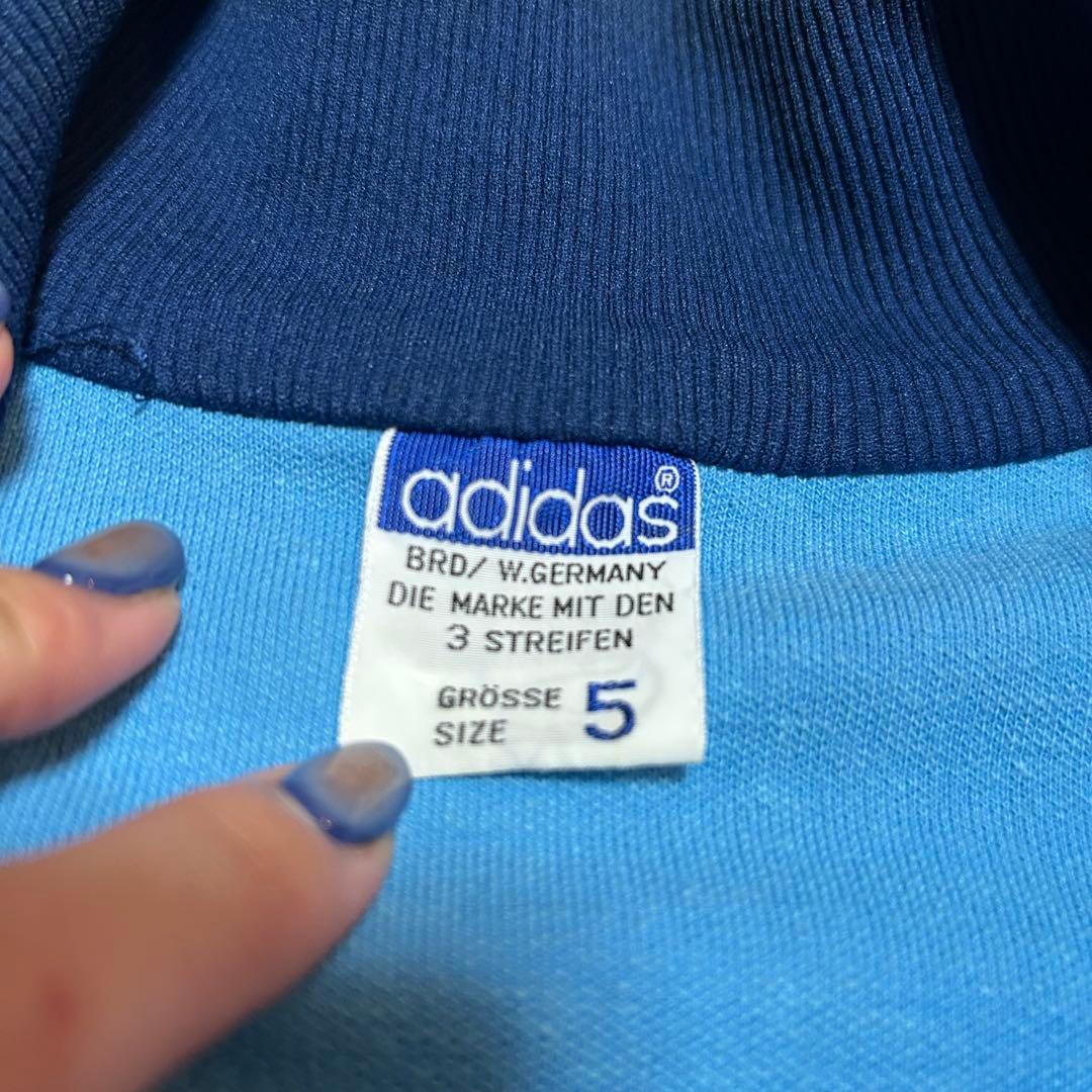 美品✴︎old adidas✴︎70s✴︎西ドイツ✴︎トラックジャケット✴︎5号