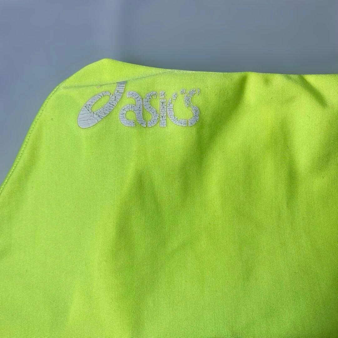 asics アシックス　競泳水着　レディース　蛍光イエロー　ハイドロ系　Sサイズ