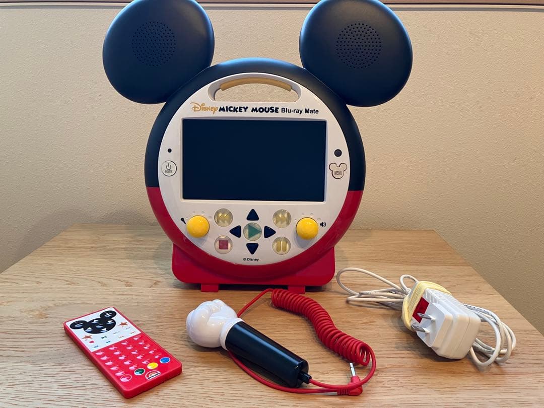 DWE ミッキーマウスブルーレイメイト　本体＋リモコン　動作確認済