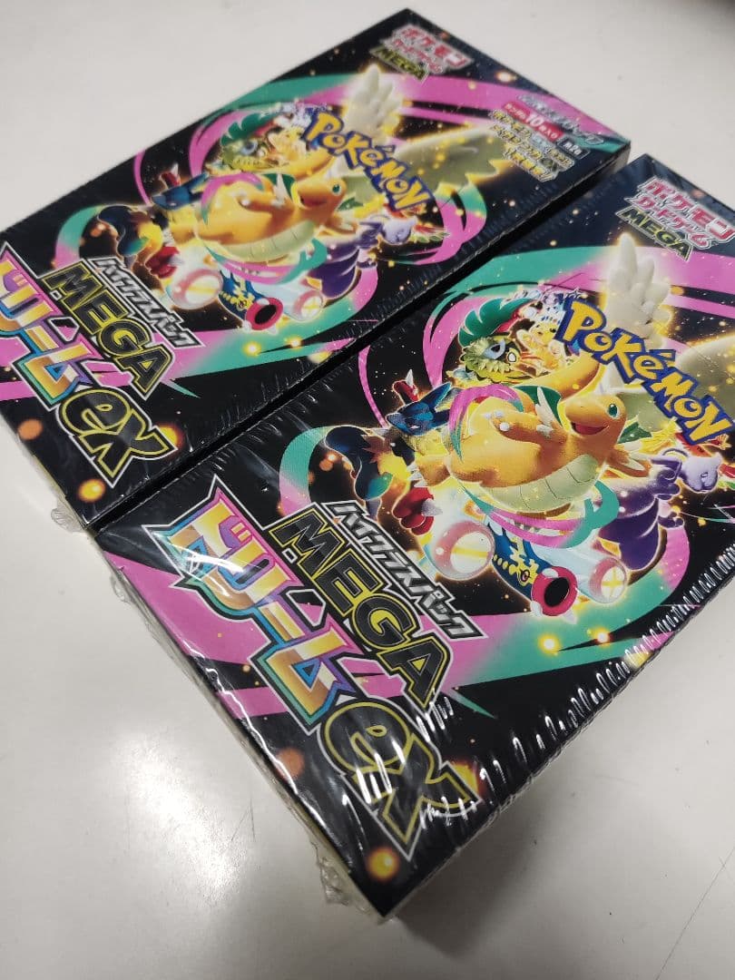 ポケモンカード　MEGAドリームex ２boxシュリンクあり