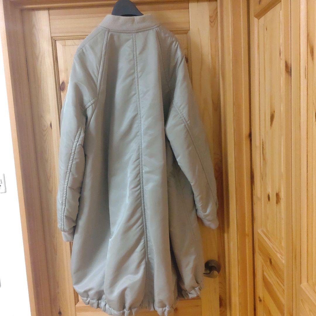 journal standard luxe　ナイロンナカワタミリタリーリブコート