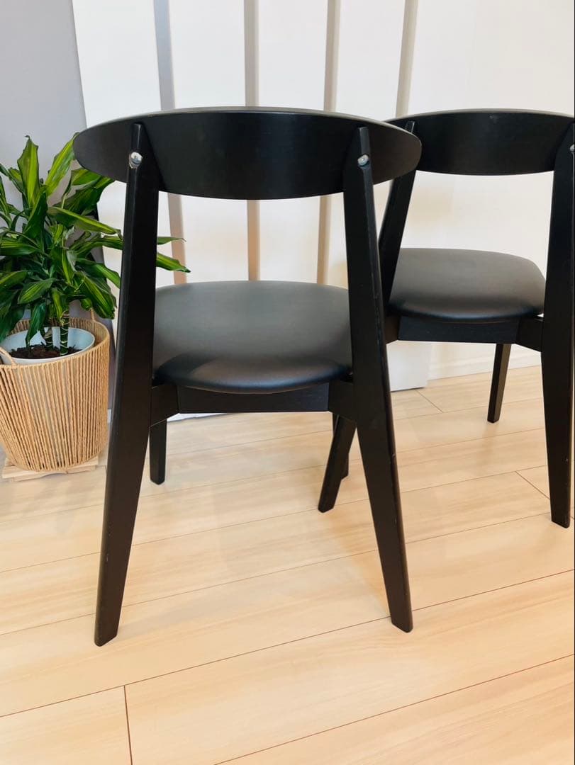 IKEA(イケア) ダイニングチェア2脚セット HANSOLA