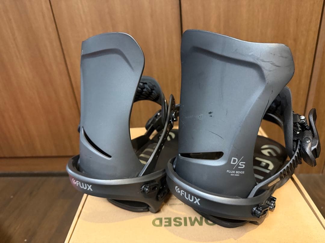 FLUX DS ビンディング M メタリックブラック