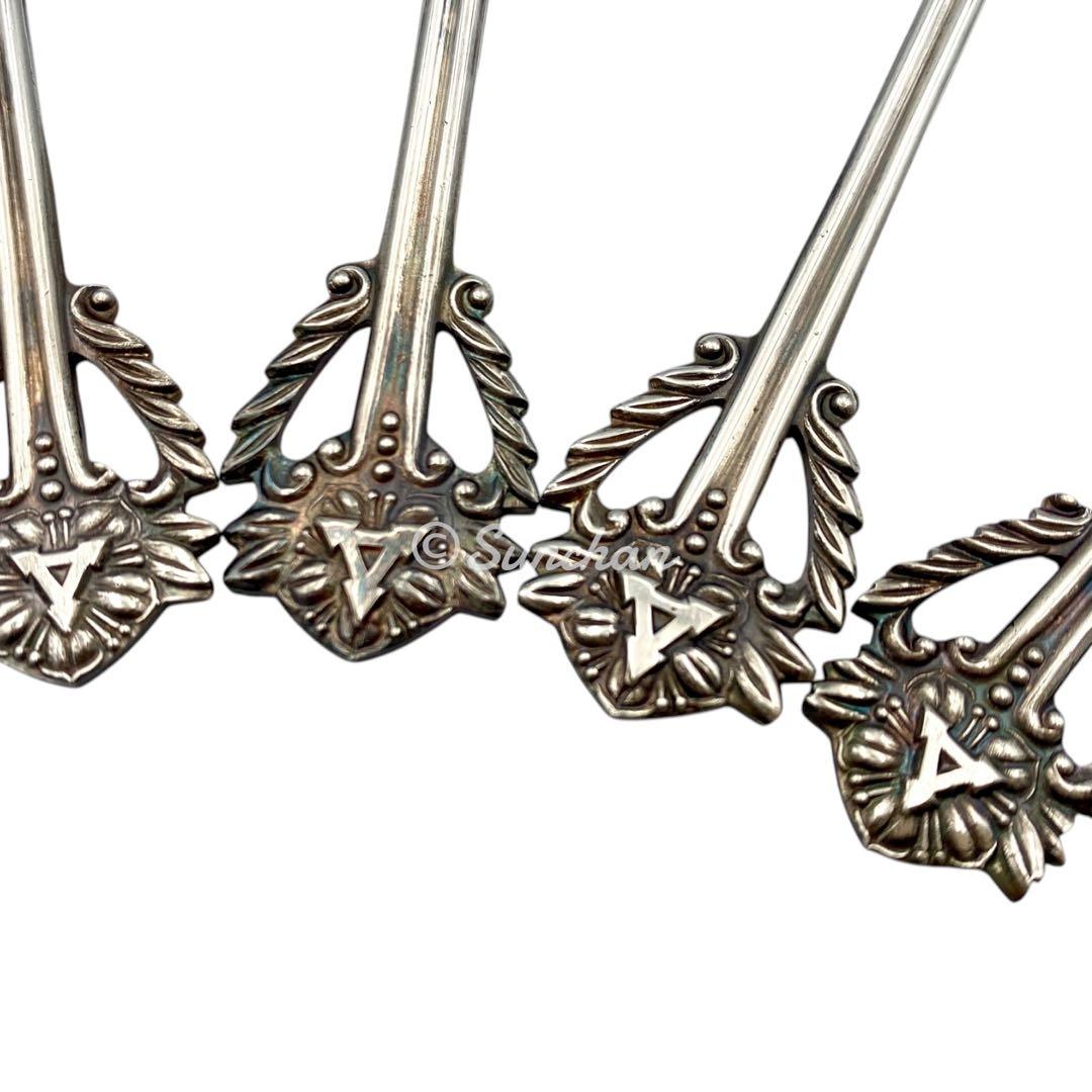 【非売品】 松下電器株式会社 誕生日祝い フォークスプーン4本セット 松下正治