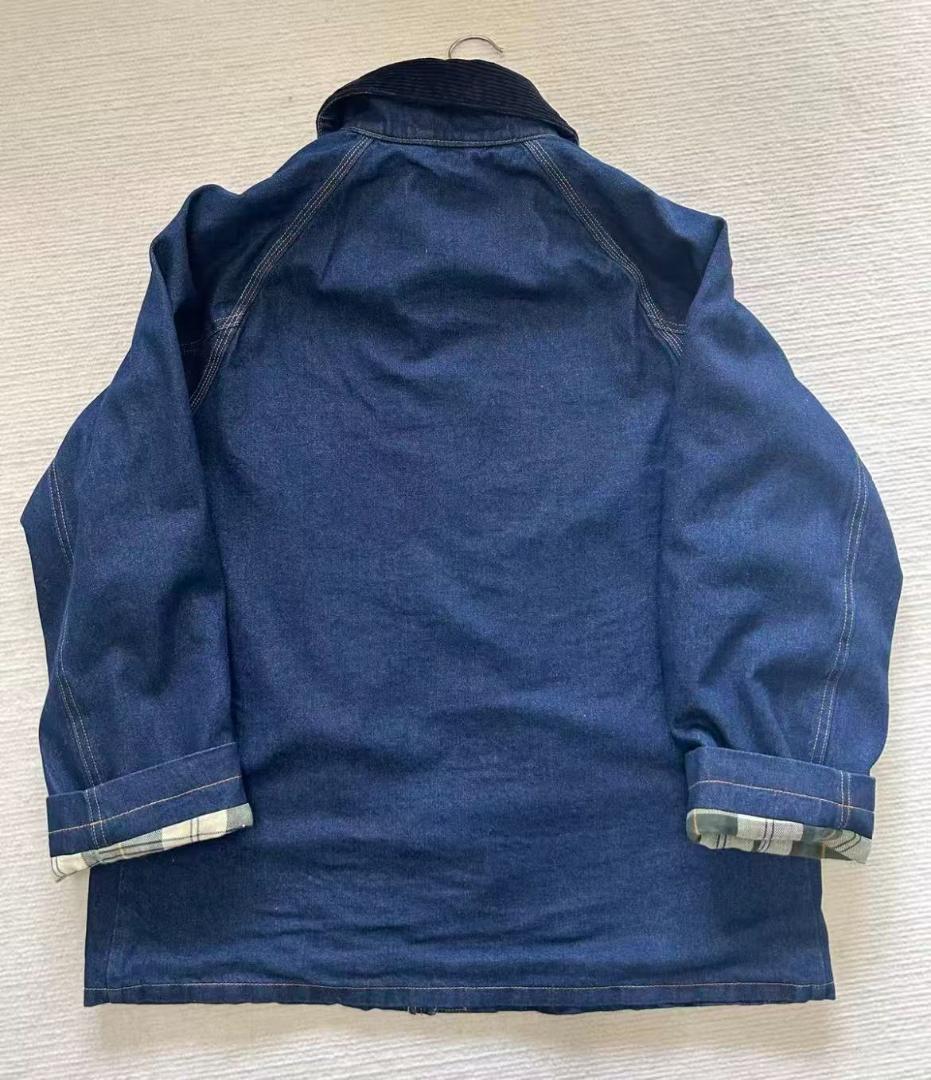 Barbour Levi's デニムジャケット ネイビー