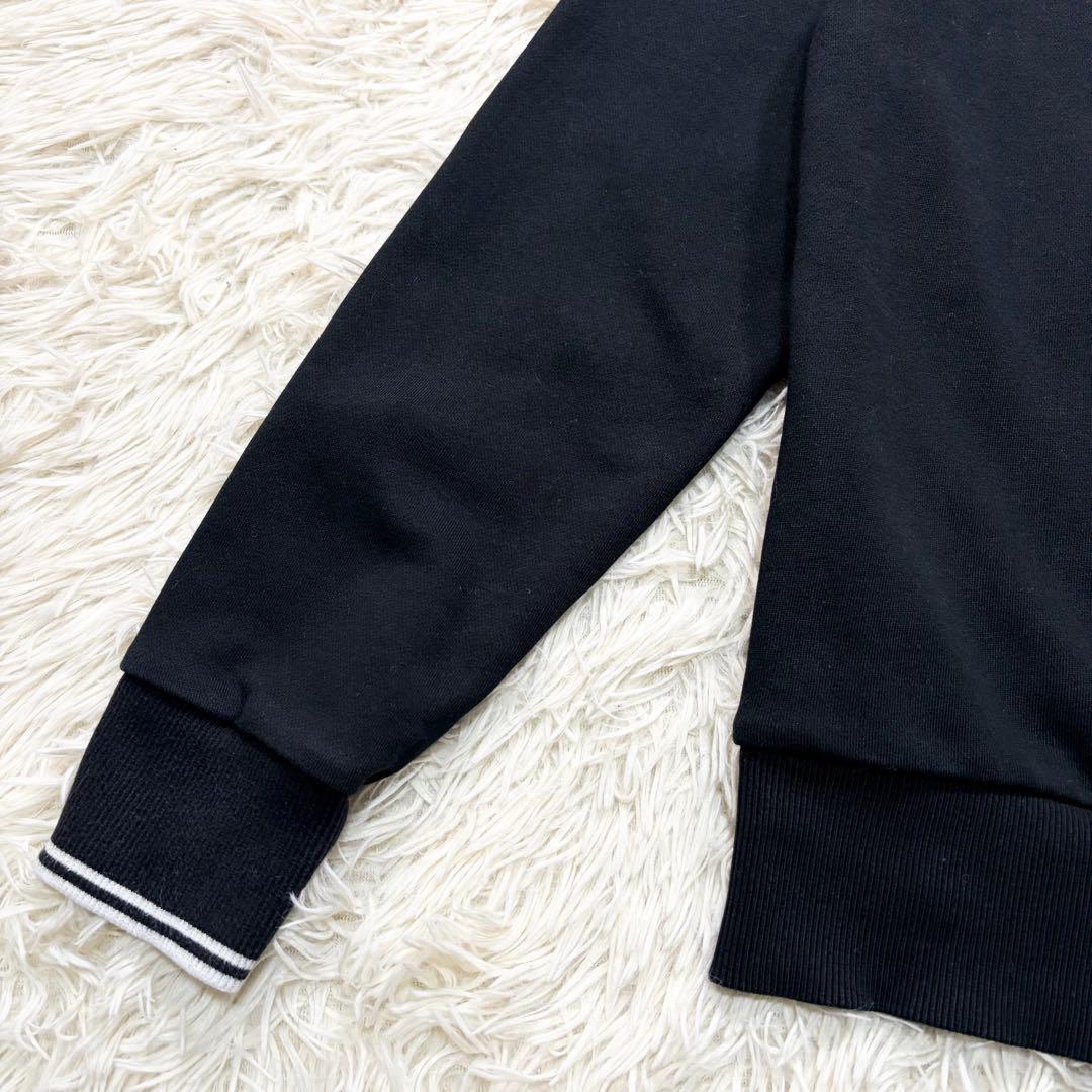 ✨ぞぞ✨フレッドペリー　スウェット　ティップライン　ブラック　M
