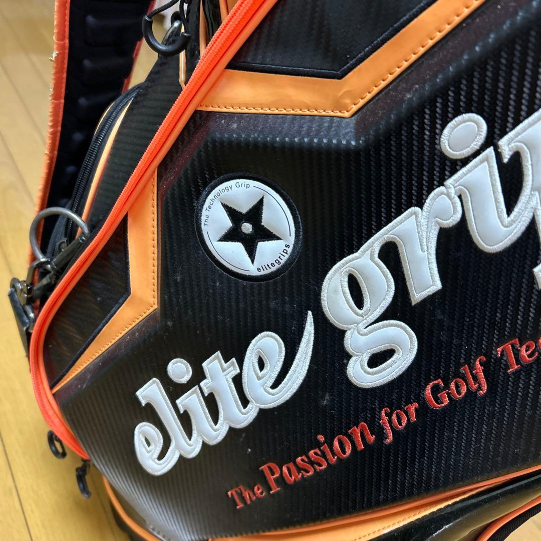 早い者勝ち値下！elite grips ゴルフバッグ・キャディバッグ　カバー無し