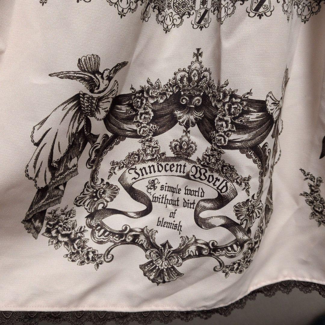 Innocent World ストライプ ノースリーブワンピース