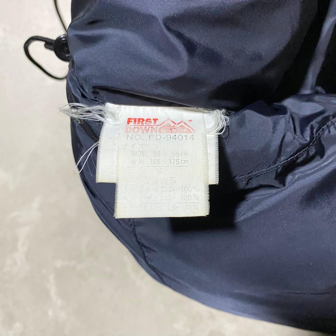 90s FIRST DOWN ダウン パファージャケット 短丈 ヌプシy2k