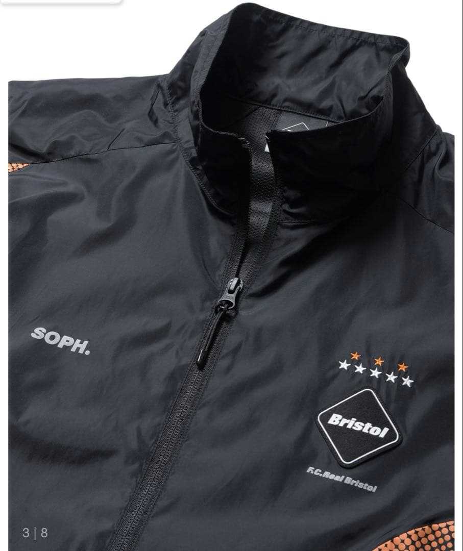 FCRB STAND COLLAR PRACTICE JACKETセットアップ