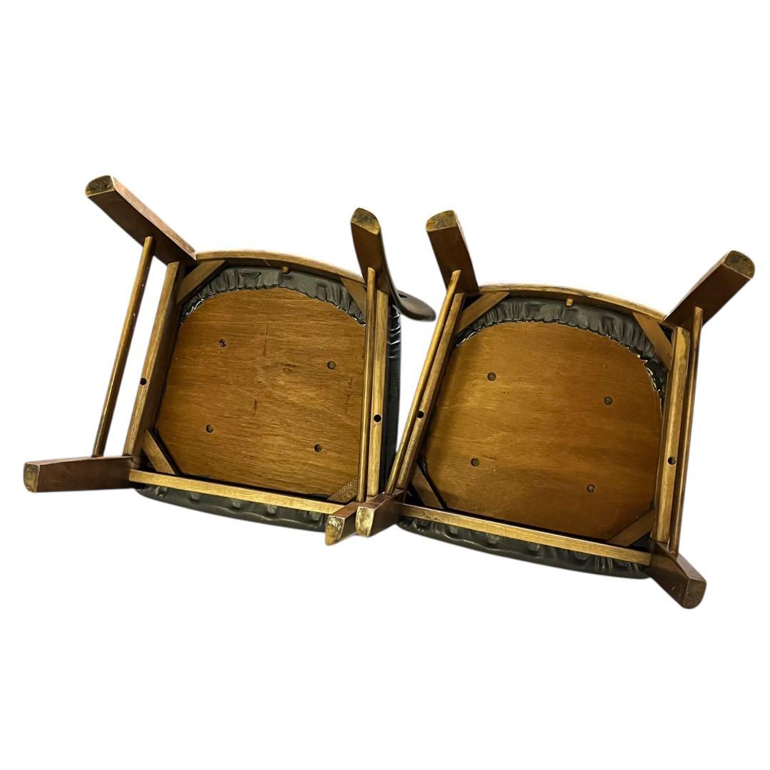 【送料無料】カリモク ダイニングチェア 2脚セット 木製モダン 北欧