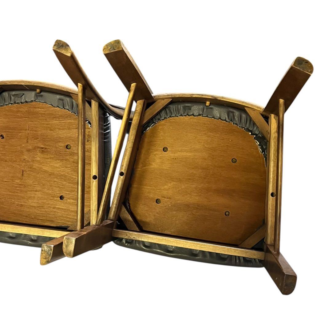 【送料無料】カリモク ダイニングチェア 2脚セット 木製モダン 北欧