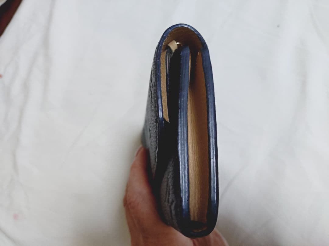 ✨️Louis Vuitton ブラック レザー 長財布