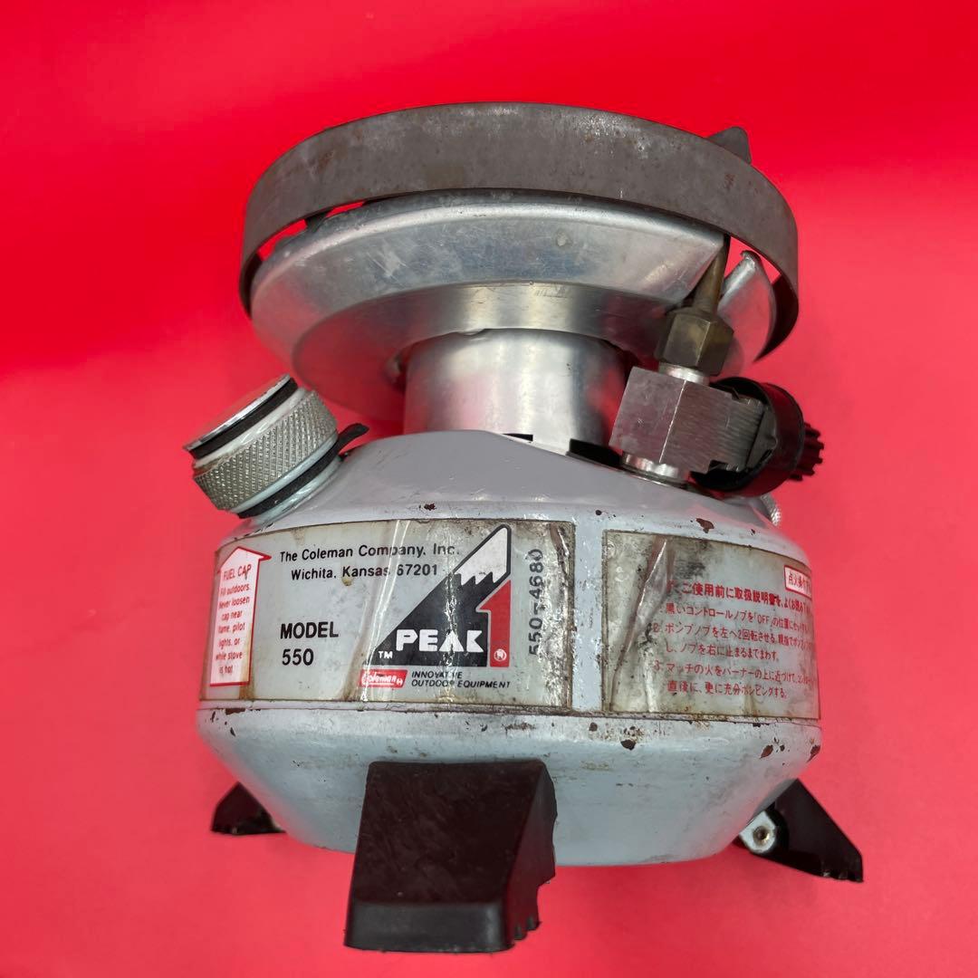 希少・1989年製】コールマン PEAK1 550 マルチフューエルストーブ