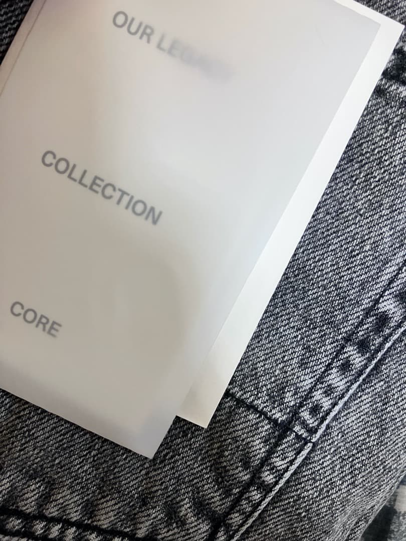 新品 28 24ss OUR LEGACY サードカットデニム 6627