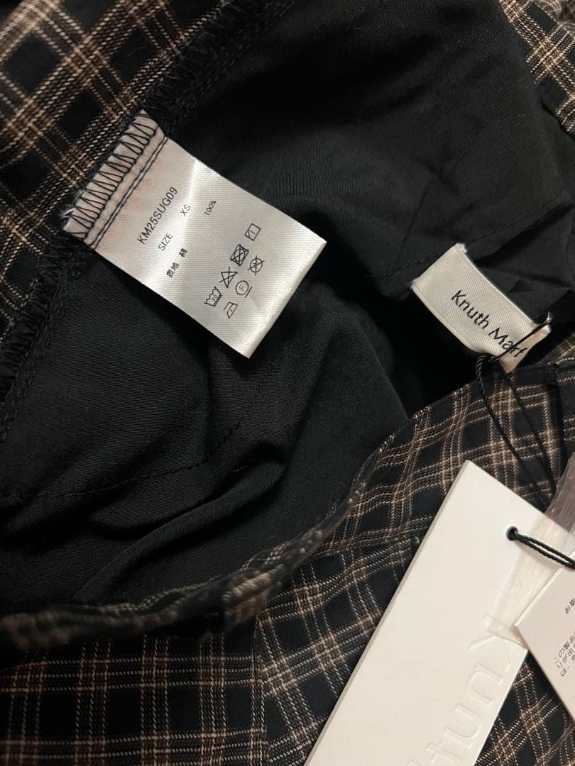 パンツ Knuth Marf slit deformed pants XS