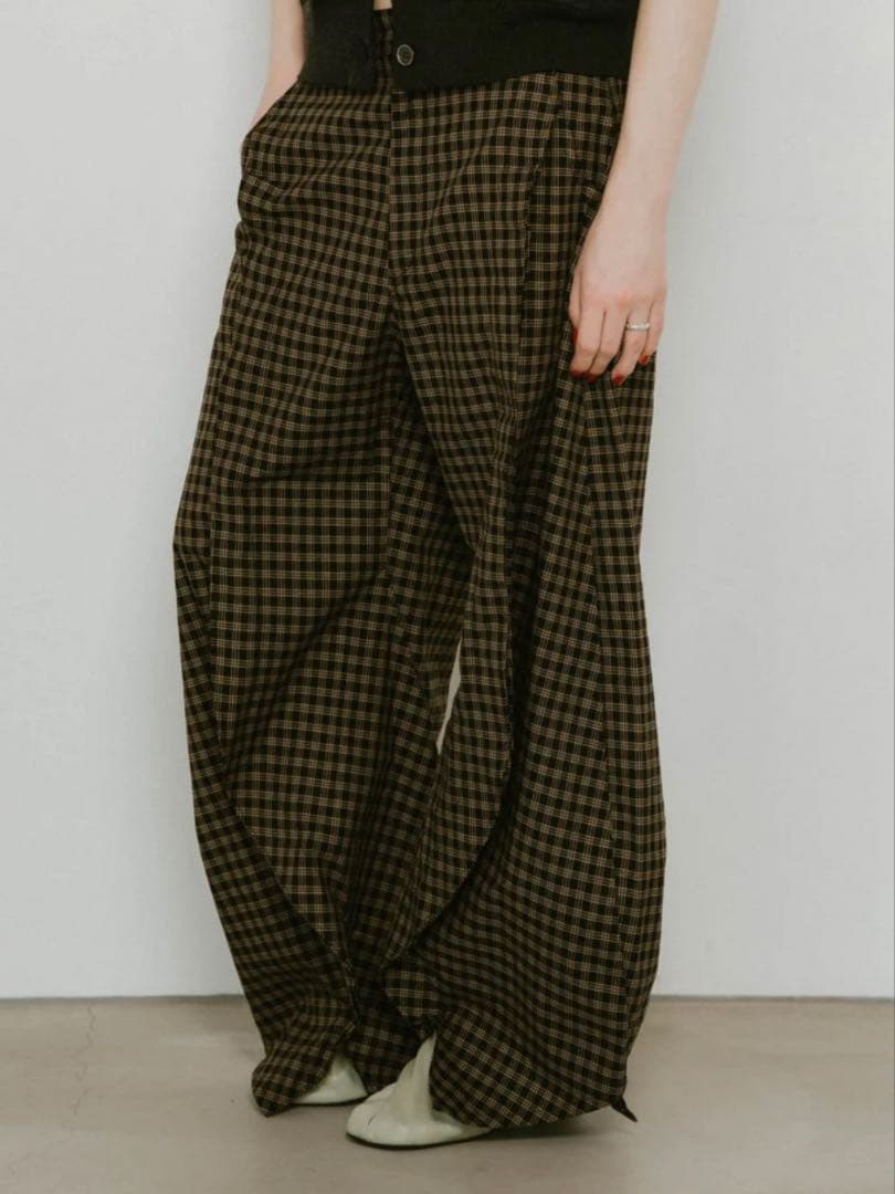 パンツ Knuth Marf slit deformed pants XS