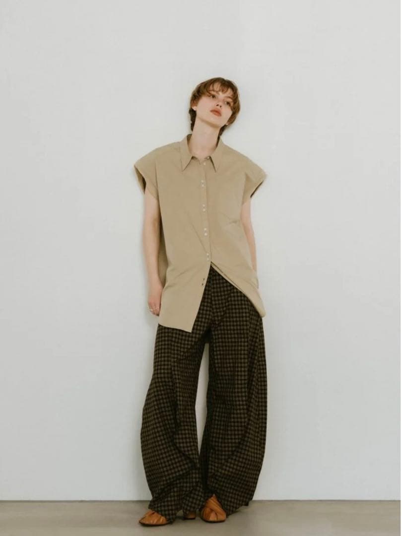 パンツ Knuth Marf slit deformed pants XS