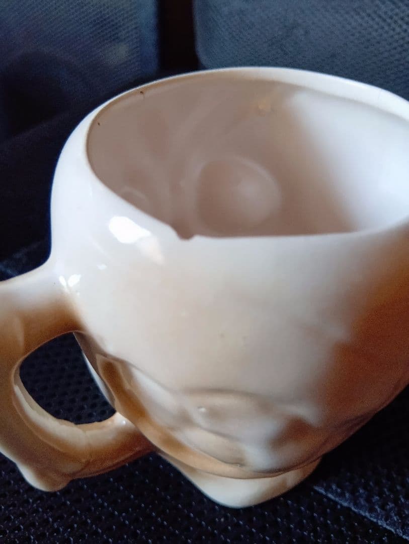 ヴィンテージ　スカル　マグカップ　2個セット　日本製