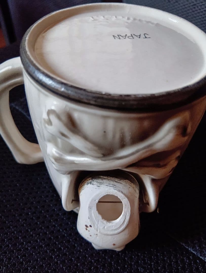 ヴィンテージ　スカル　マグカップ　2個セット　日本製