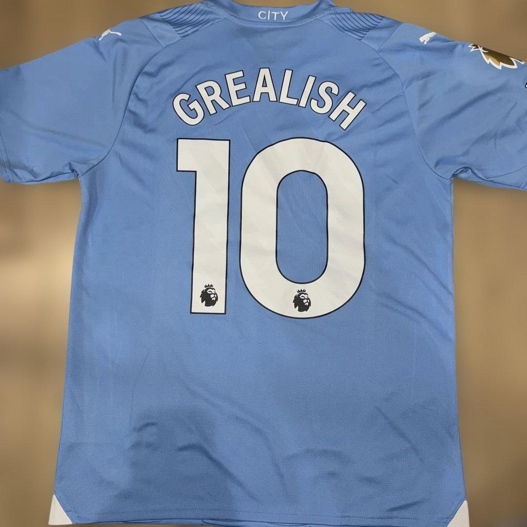 マンチェスターシティ　グリーリッシュ　ユニフォーム　正規品