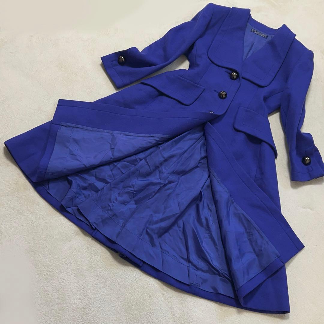 美品　ジバンシー　GIVENCHY ロングコート ヴィンテージ　ビッグカラー