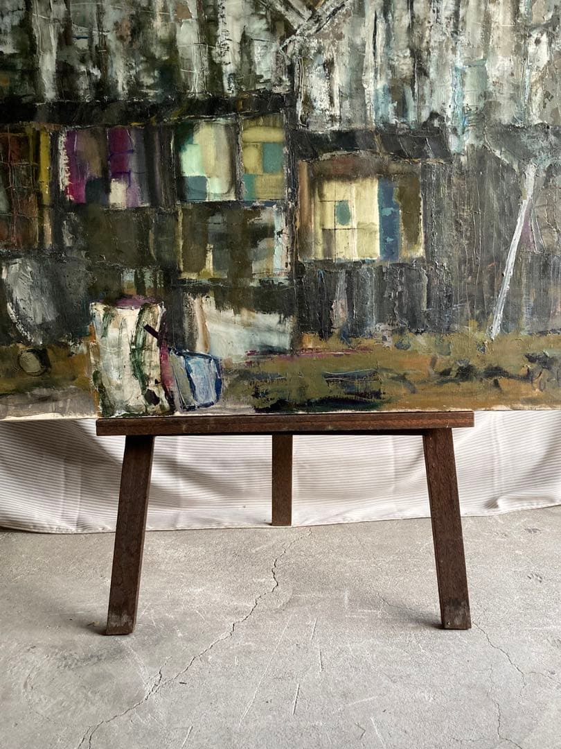 油彩画　油絵　美術