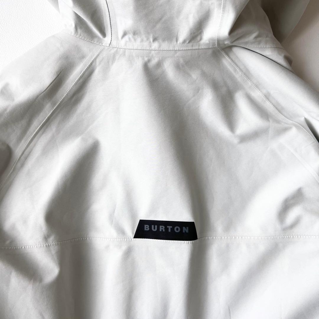 3256 バートン ジャケット ゴアテックス パウライン 白 グレー 近年