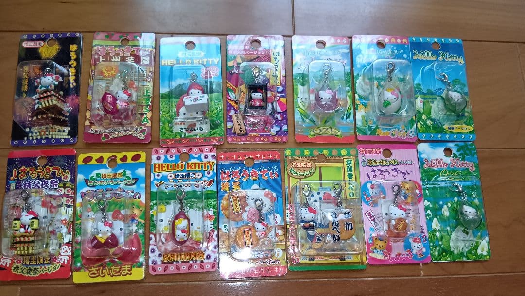 も*り様 さいたま限定ハローキティ ストラップセット 14個セット