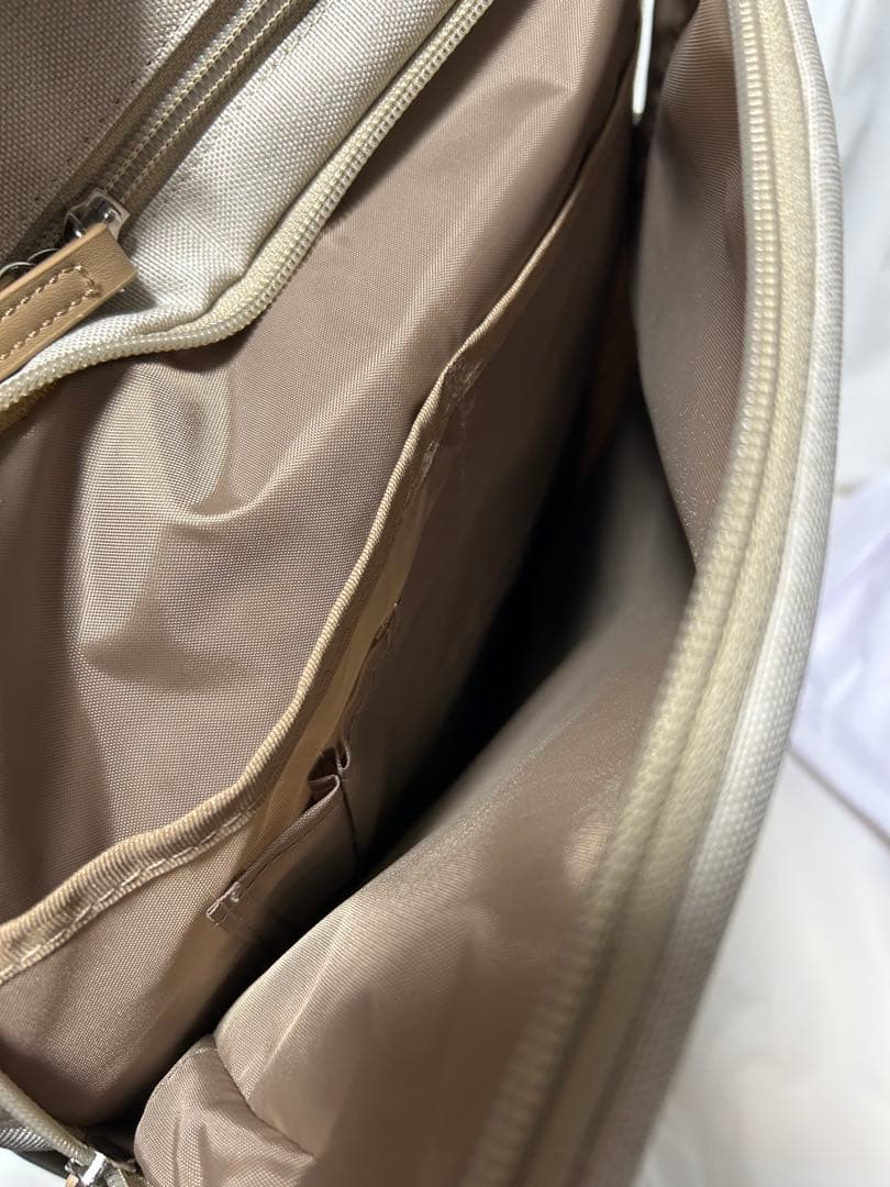 ACE ベージュ　リュック　ビジネスリュック