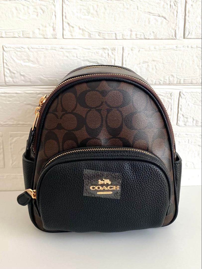 【専用】COACH シグネチャー ミニ コート バックパック　人気商品