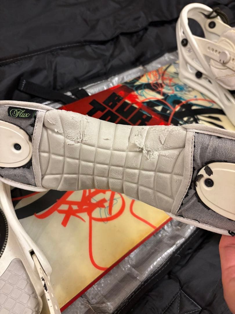 BURTON スノーボード FLUXバインディング付き